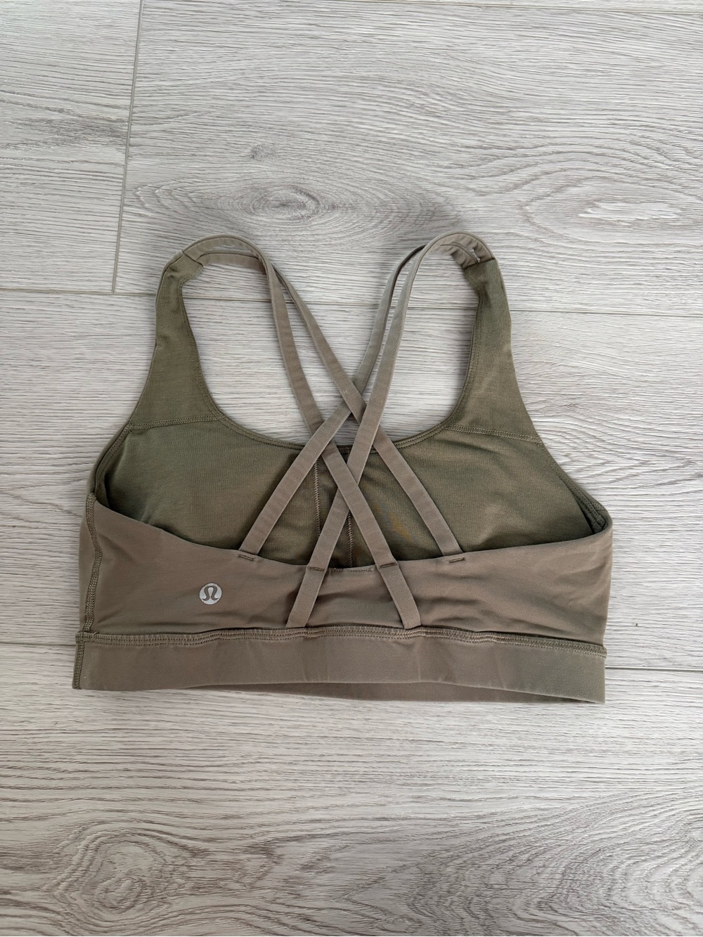 lululemon athletica Olive Crisscross Sports Bra